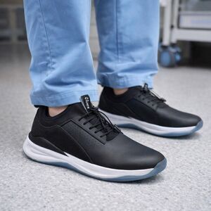 Clove Sneakers Black Blue Classic Healthcare Nursing Shoes Comfy Work